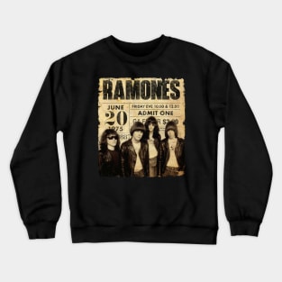 RAMONES 1975 Crewneck Sweatshirt